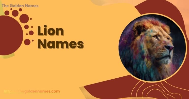 Lion Names