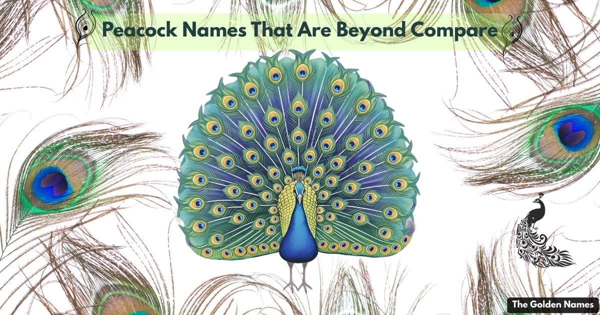 Peacock Names That Are Beyond Compare