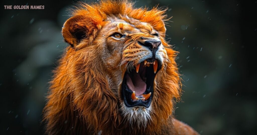 Powerful Lion Names