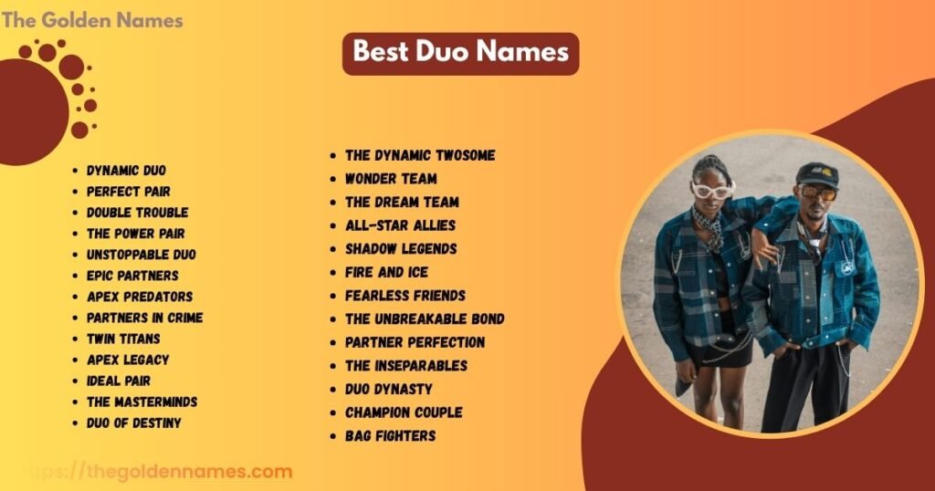 Best Duo Names