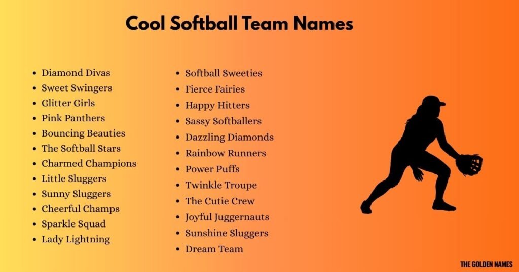 Cool Softball Team Names