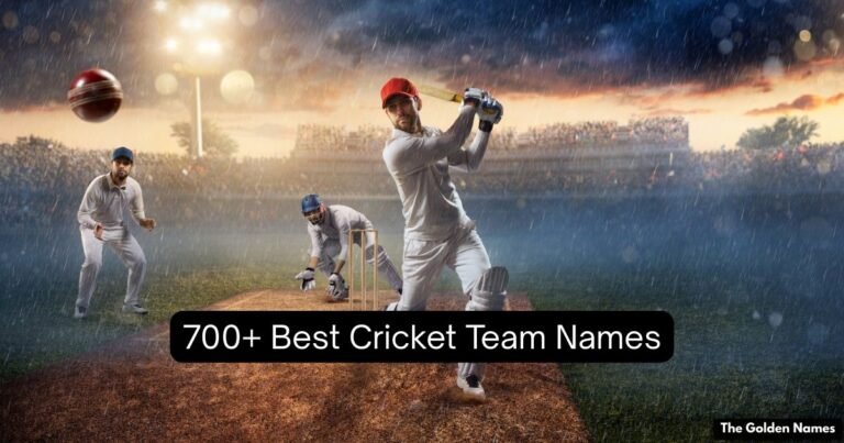 Cricket Team Names