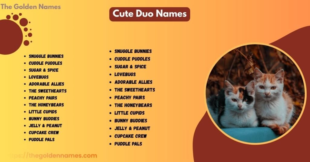 Cute Duo Names