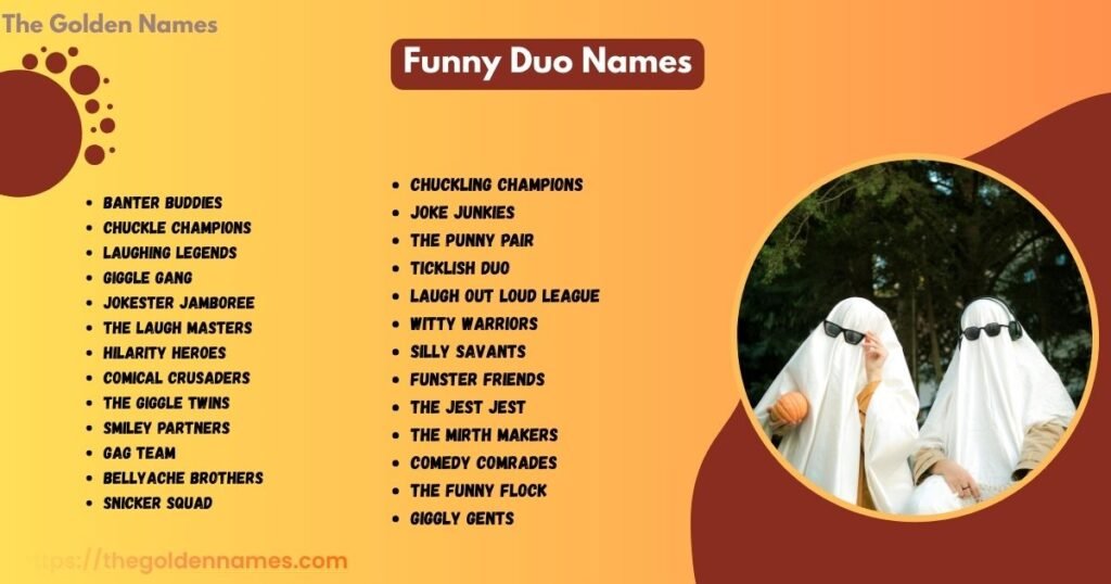 Funny Duo Names