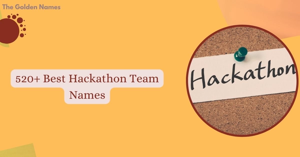 Hackathon Team Names
