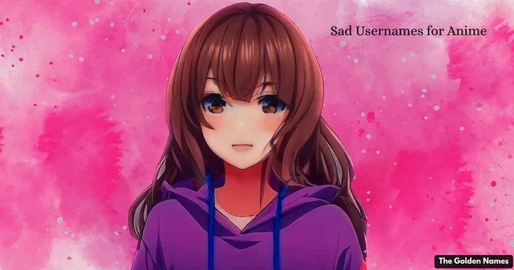 Sad Usernames for Anime