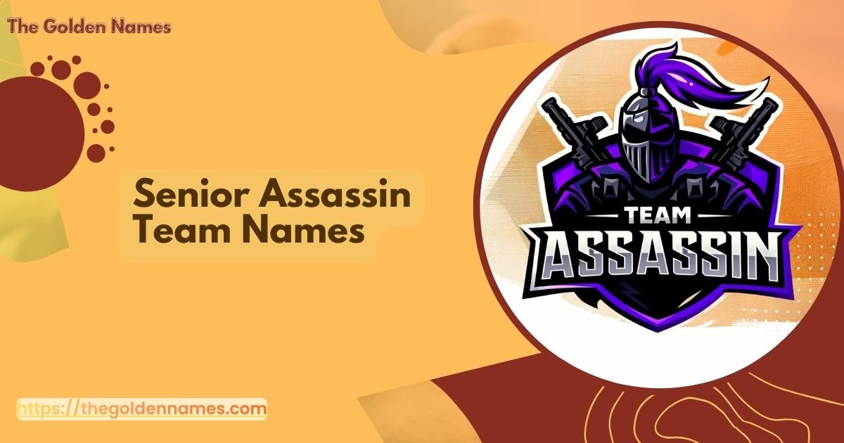 Senior Assassin Team Names
