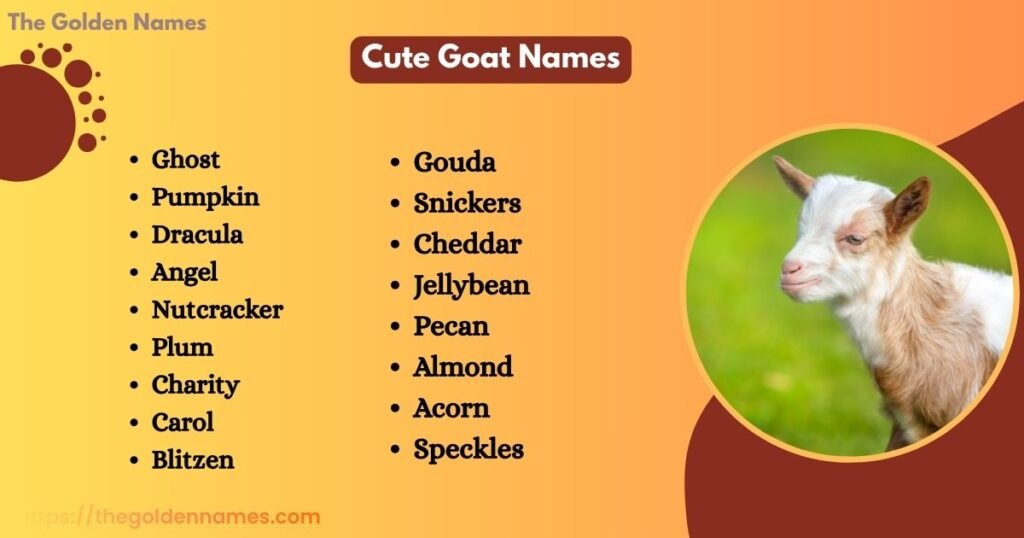 Cute Goat Names