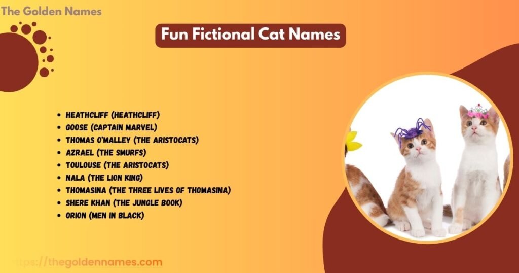 Fun Fictional Cat Names