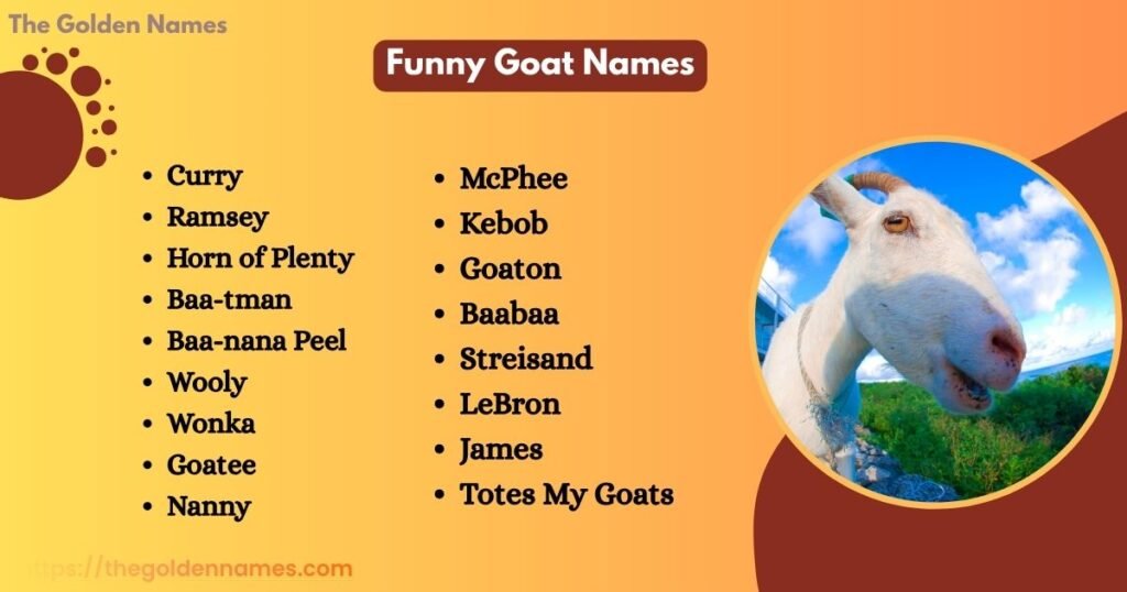 Funny Goat Names