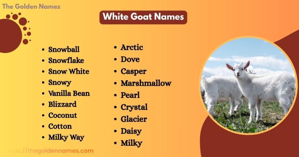 White Goat Names