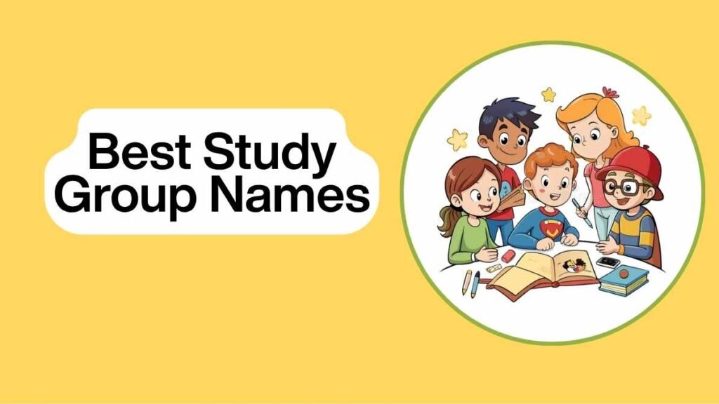 Best Study Group Names