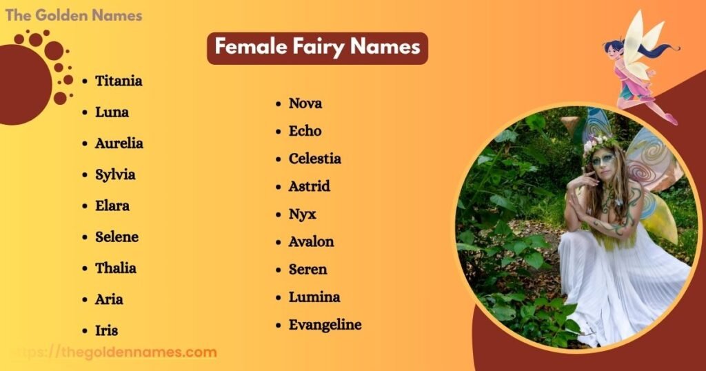 Female Fairy Names