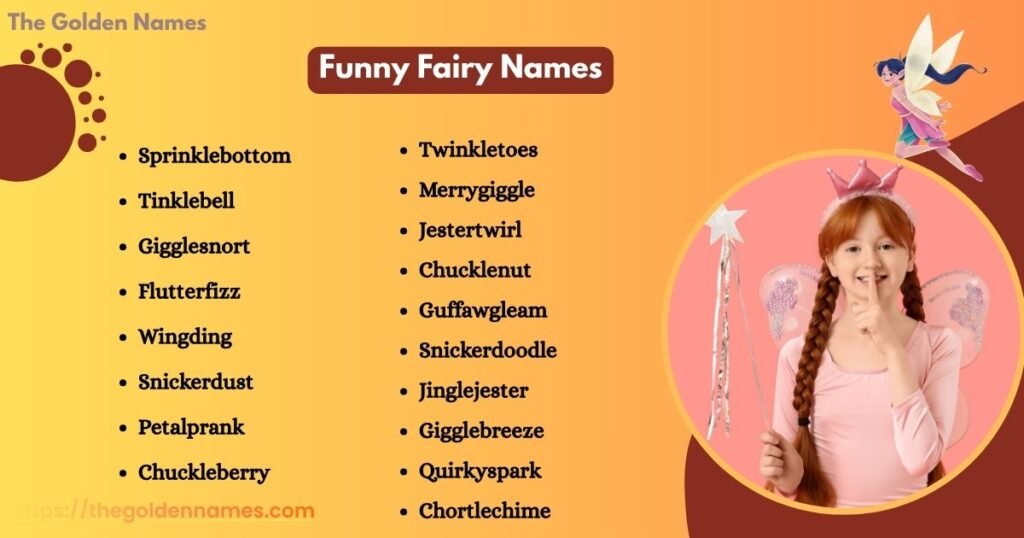 Funny Fairy Names