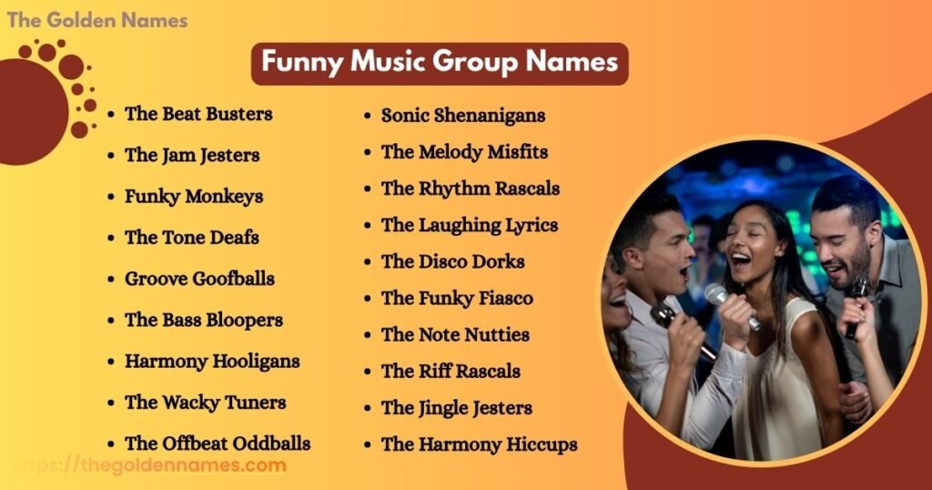 Funny Music Group Names