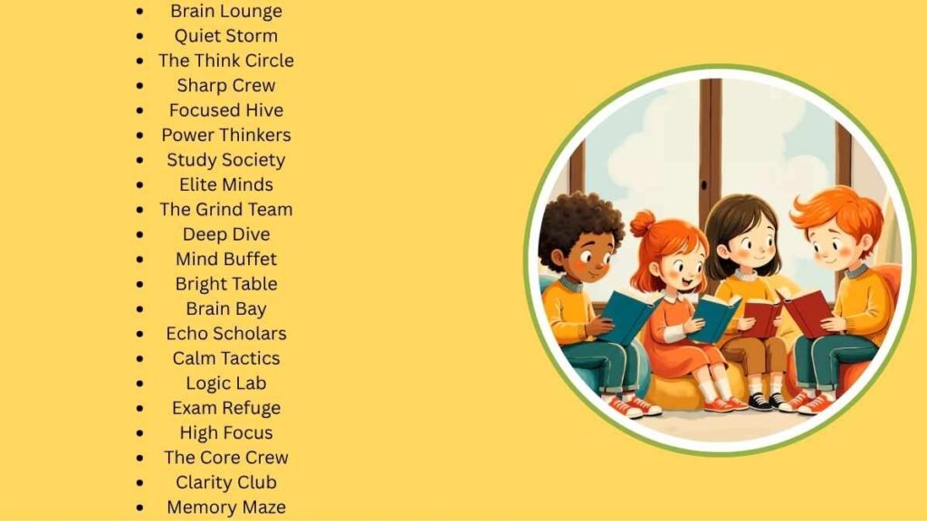 Study group Name For whatsapp