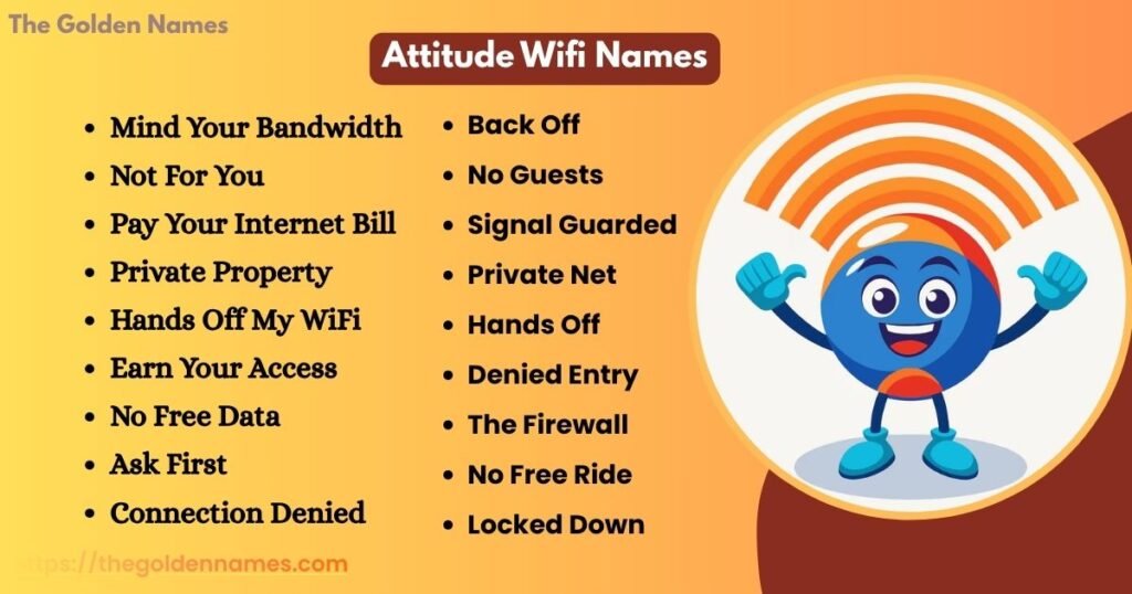 Attitude Wifi Names