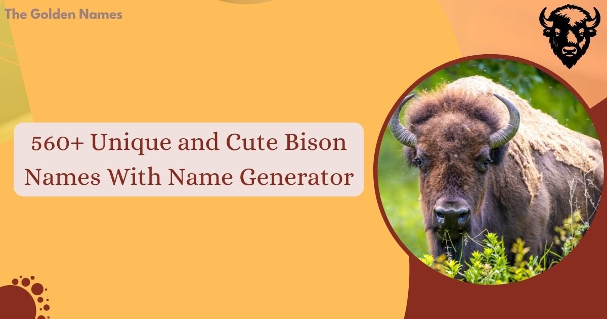 Bison Names