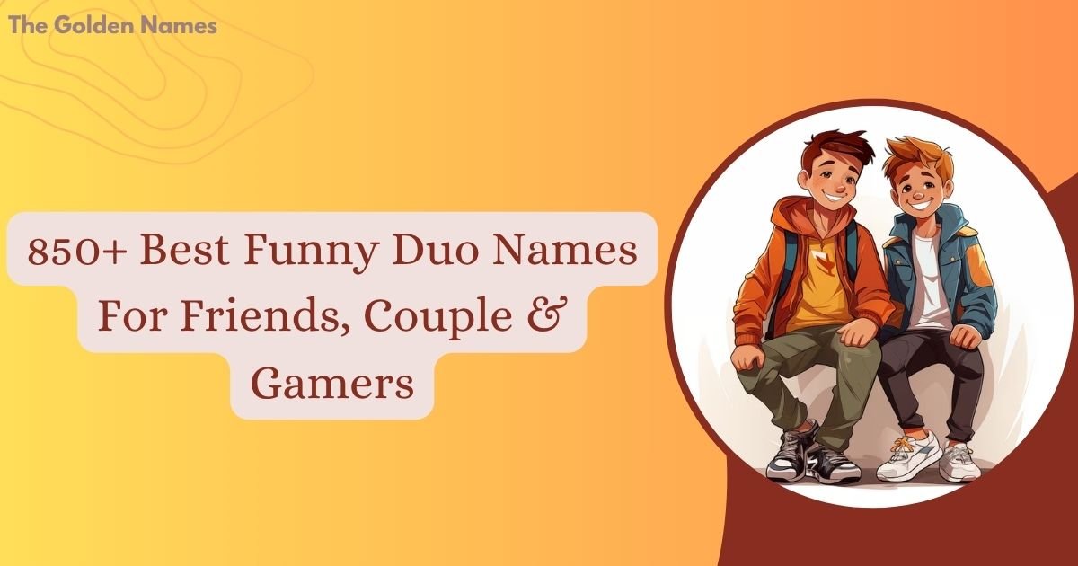 Funny Duo Names